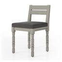 Crestview Outdoor Dining Chair - Charcoal Weathered Grey