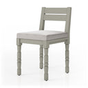 Marlowe Outdoor Dining Chair - Stone Grey Weathered Grey