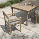Verano Waller Outdoor Dining Armchair - Faye Sand Washed Brown