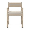 Verano Waller Outdoor Dining Armchair - Faye Sand Washed Brown