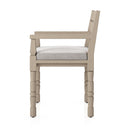 Verano Waller Outdoor Dining Armchair - Stone Grey Washed Brown