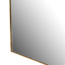 Luxe Georgina Wide Mirror - Polished Brass