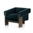 Vesper Cairo Chair - Modern Velvet Smoke