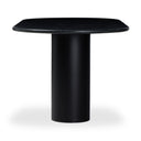 Aveline Belle Oval Dining Table - Black Marble
