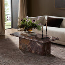 Verano Arum Coffee Table - Merlot Marble