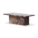 Verano Arum Coffee Table - Merlot Marble