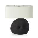 Elegant Busaba Table Lamp - Matte Black