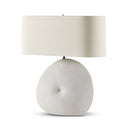 Elegant Busaba Table Lamp - Matte White