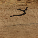 Aveline Abaso Console Table - Rustic Wormwood Oak