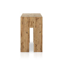 Aveline Abaso Console Table - Rustic Wormwood Oak