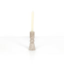 Elegant Rosette Taper Candlesticks
