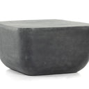 Verity Square Outdoor End Table - Aged Grey