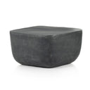 Verity Square Outdoor End Table - Aged Grey