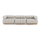 Vistara Outdoor 3-Piece Sectional - Faye Ash Sofa