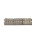 Altera Outdoor 3-Piece Sectional - Alessi Fawn Sofa