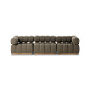 Vistara Outdoor 3-Piece Sectional - Alessi Fawn Sofa
