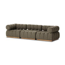 Vistara Outdoor 3-Piece Sectional - Alessi Fawn Sofa
