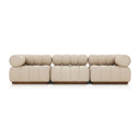Vistara Outdoor 3-Piece Sectional - Hayes Cream Sofa