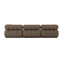 Altera Outdoor 3-Piece Sectional - Ellor Brown Sofa