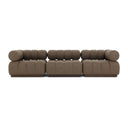 Altera Outdoor 3-Piece Sectional - Ellor Brown Sofa