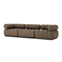 Altera Outdoor 3-Piece Sectional - Ellor Brown Sofa