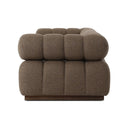 Altera Outdoor 3-Piece Sectional - Ellor Brown Sofa