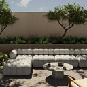Verano Outdoor 4-Piece Sectional - Faye Ash