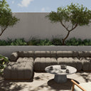 Verano Outdoor 4-Piece Sectional - Alessi Fawn