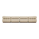 Verano Outdoor 4-Piece Sectional - Hayes Cream