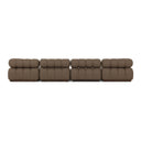 Verano Outdoor 4-Piece Sectional - Ellor Brown