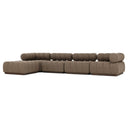 Verano Outdoor 4-Piece Sectional - Ellor Brown