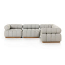 Verano Outdoor 5-Piece Sectional - Faye Ash