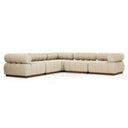 Verano Outdoor 5-Piece Sectional - Hayes Cream