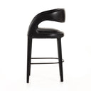 Verano Hawkins Bar Counter Stool - Bar Sonoma Black