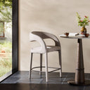 Verano Hawkins Bar Counter Stool - Counter Savile Flannel
