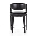 Verano Hawkins Bar Counter Stool - Counter Sonoma Black