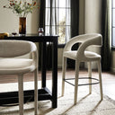 Verano Hawkins Bar Counter Stool - Bar Omari Natural