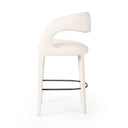 Verano Hawkins Bar Counter Stool - Bar Omari Natural
