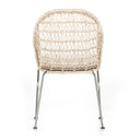 Solara Outdoor Woven Dining Chair - Vintage White White