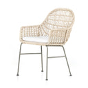 Solara Outdoor Woven Dining Chair - Vintage White White