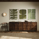 Aether Botanic Triptych by Marianne Hendriks - 90X40