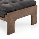 Aveline Halston Ottoman - Heirloom Black