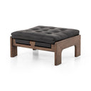 Aveline Halston Ottoman - Heirloom Black