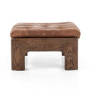 Aveline Halston Ottoman - Heirloom Sienna