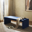 Aurelian Augustine Bench - Sapphire Navy