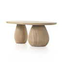 Willow Merla Wood Coffee Table - Light Natural Ash