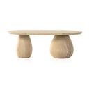 Willow Merla Wood Coffee Table - Light Natural Ash
