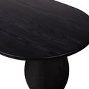 Willow Merla Wood Coffee Table - Black Wash Ash