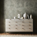 Verity Trey 9 Drawer Dresser - Dove Poplar