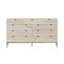 Verity Trey 9 Drawer Dresser - Dove Poplar